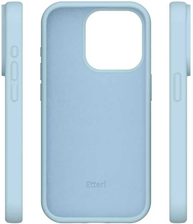 Dėklas Telforceone Etteri Silicone Apple iPhone 11 žydros spalvos