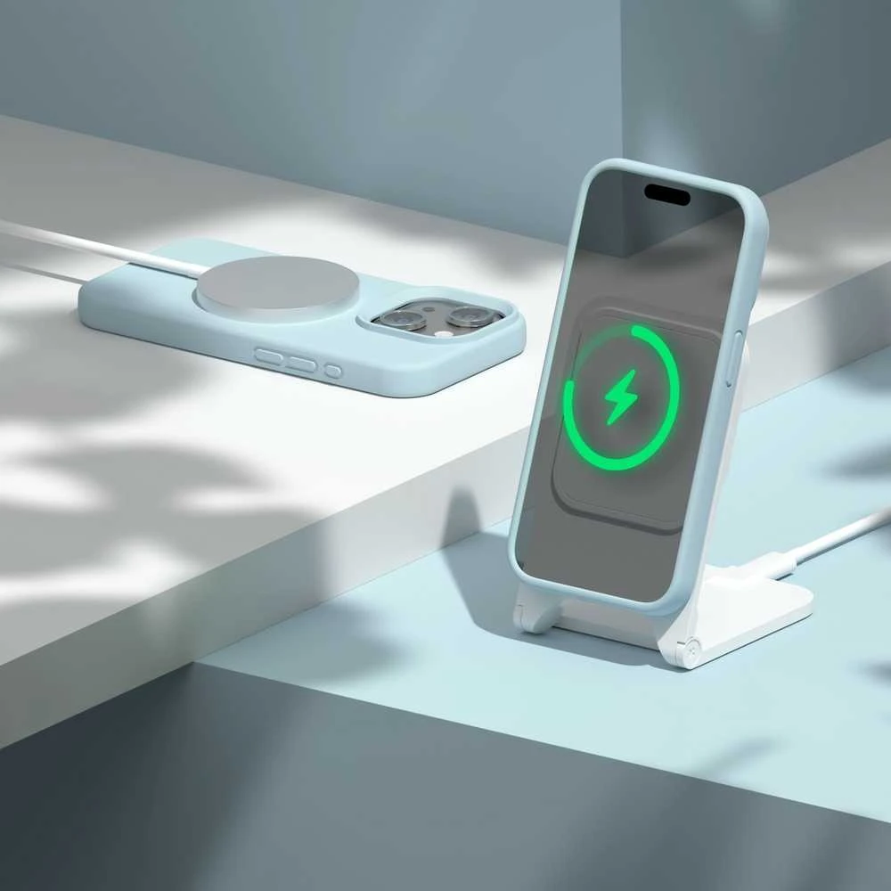 Dėklas Telforceone Etteri Silicone Apple iPhone 11 žydros spalvos