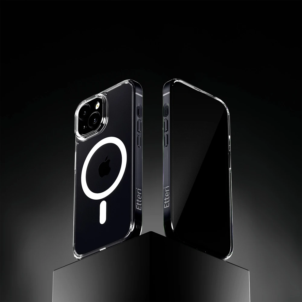 Dėklas Telforceone Etteri Ultimate Mag case for iPhone 15 6,1" transparent