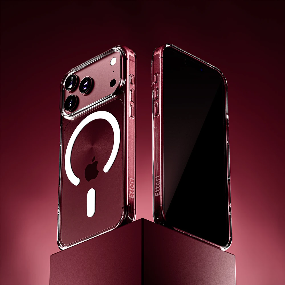 Dėklas Telforceone Etteri Ultimate Mag case for iPhone 17 Pro / 18 Pro 6,3" transparent