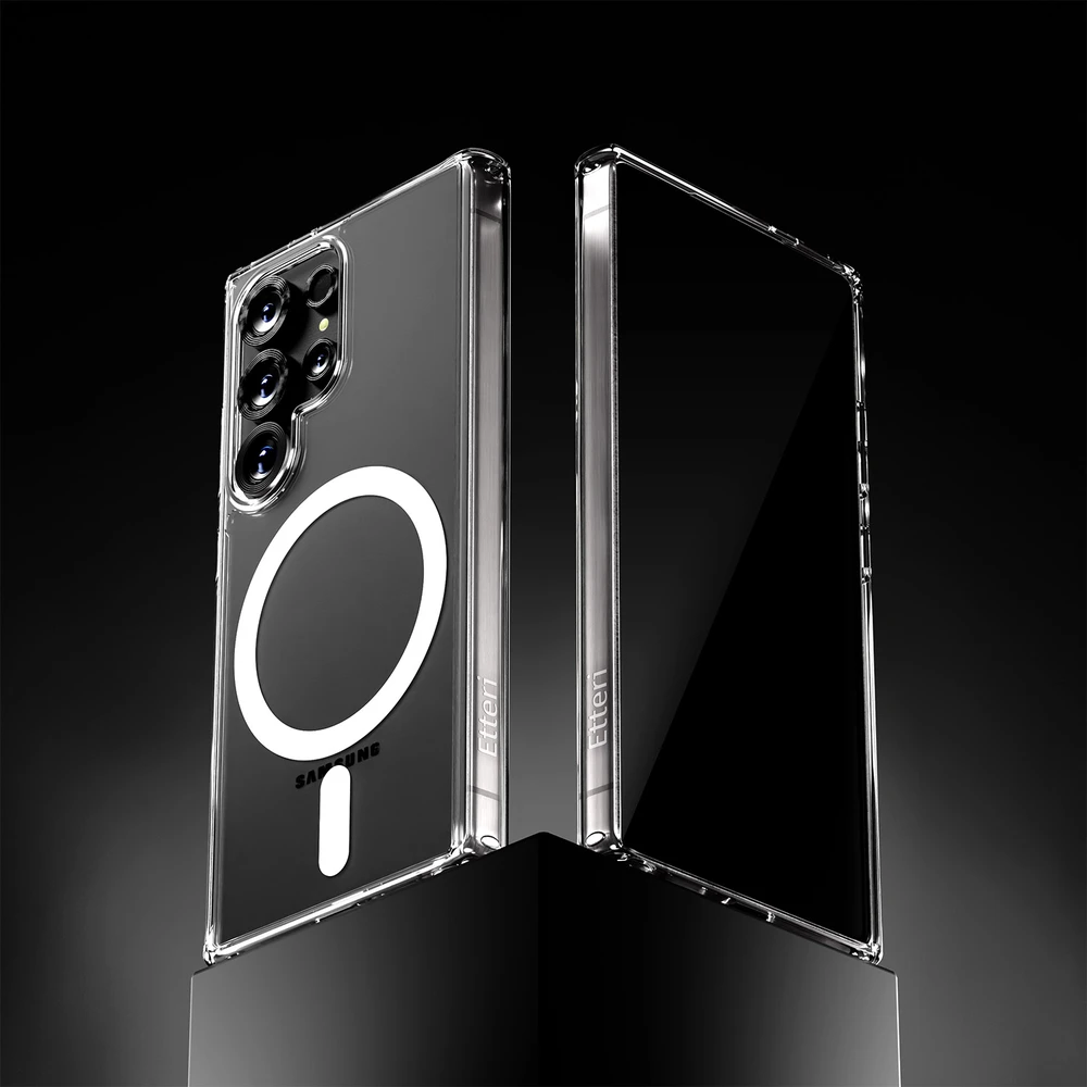 Dėklas Telforceone Etteri Ultimate Mag case for Samsung Galaxy S26 Ultra transparent