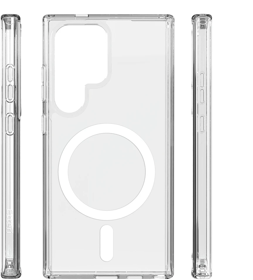 Dėklas Telforceone Etteri Nakładka Ultimate Mag do Samsung Galaxy S25 Ultra transparentna (GSM278528)