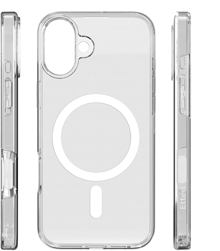 Dėklas Telforceone Etteri Ultimate Mag case for iPhone 17 6,3" transparent