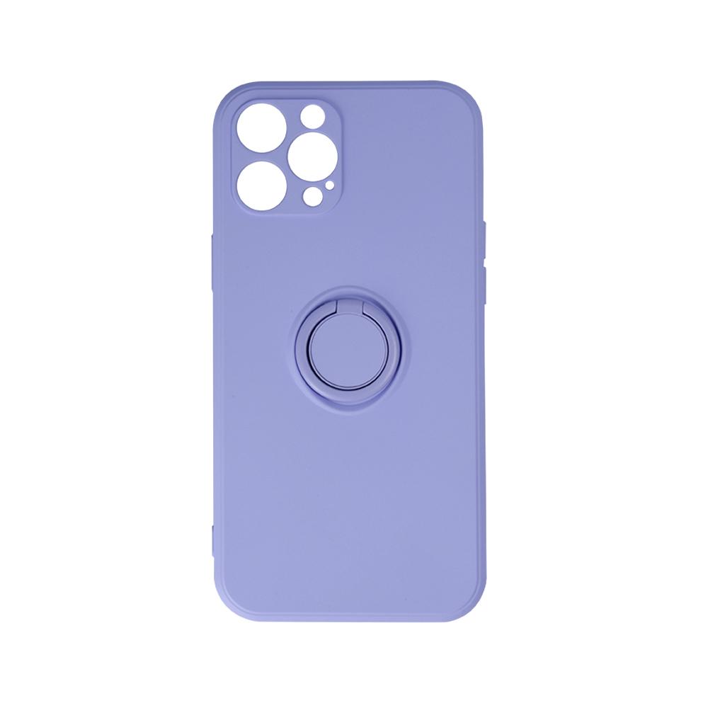 iLike TelForceone Finger Grip dėklas skirtas Apple iPhone 11, violetinis