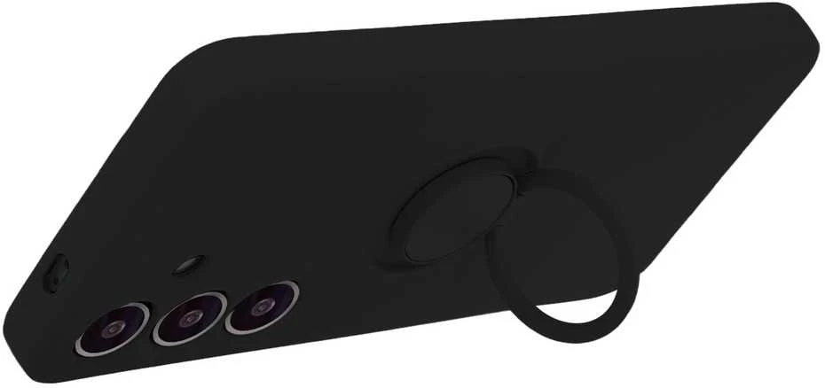 Tecto Shield Dėklas su žiedu Samsung Galaxy S23 Plus, juodas