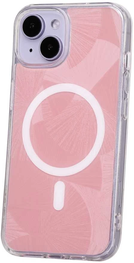 TFO Telforceone „Flash Mag“ dėklas, skirtas „iPhone 15 6,1“; rožinis