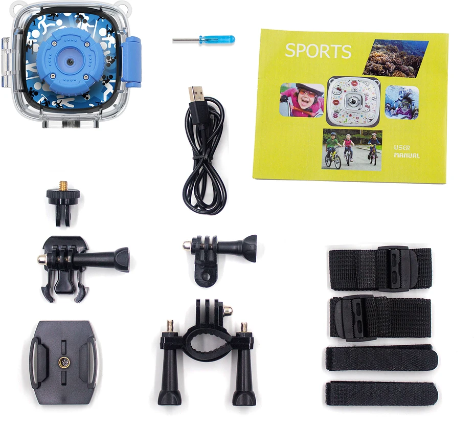 Genway Telforceone Forever Action camera mėlynas