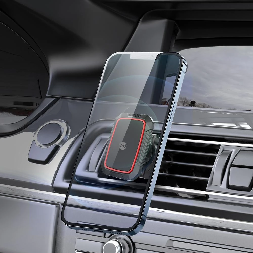 Forever automobilinis laikiklis ventiliacijos grotelėms MH-260 magnetinis juodas