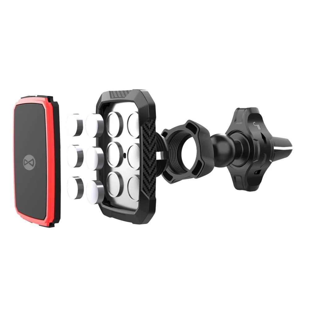 Forever automobilinis laikiklis ventiliacijos grotelėms MH-260 magnetinis juodas