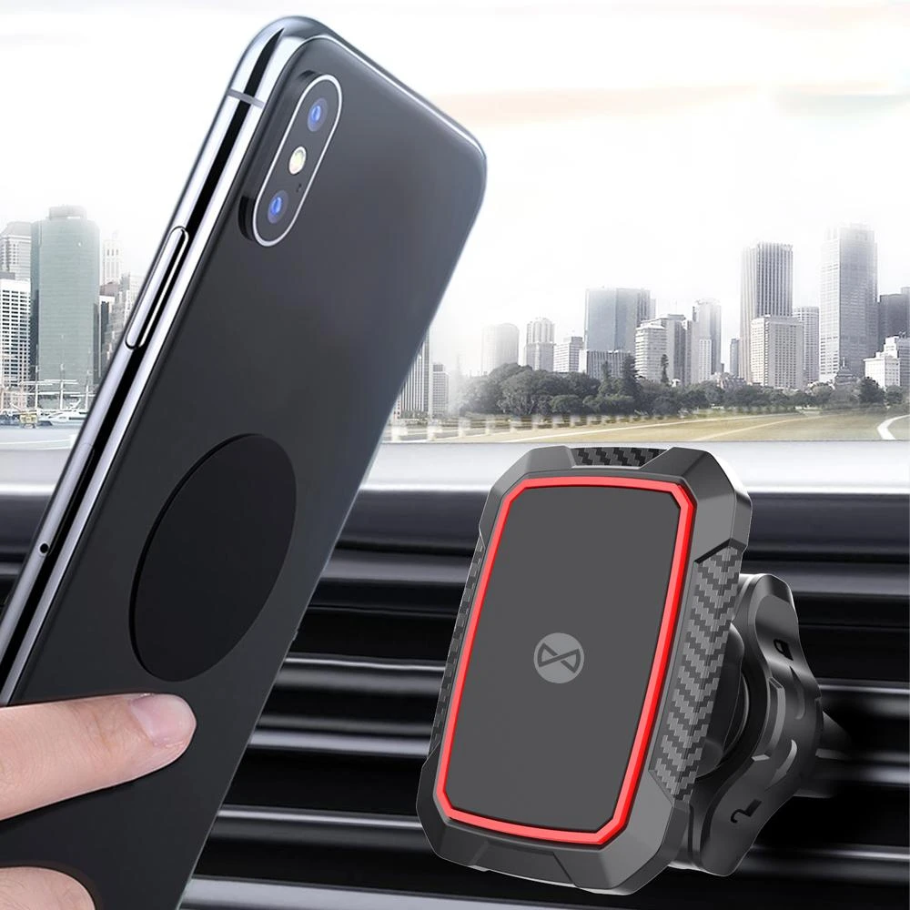 Forever automobilinis laikiklis ventiliacijos grotelėms MH-260 magnetinis juodas