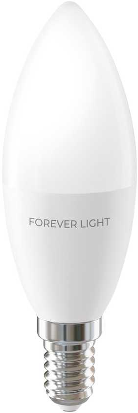 Telforceone Forever Light LED Bulb E14 C37 8.5W 1000lm 4000K class E