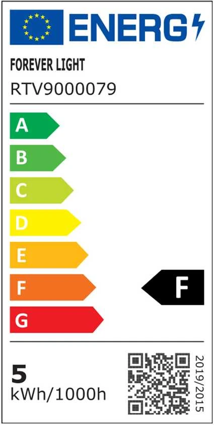 Telforceone Forever Light LED Bulb RGB E14 C37 5W 500lm 4000K class F