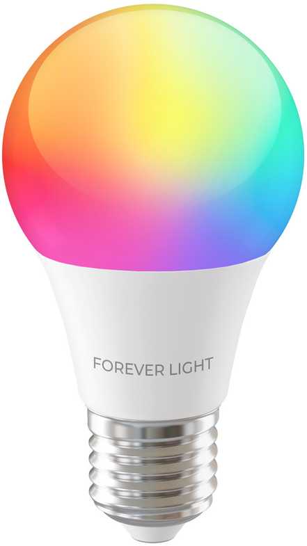 Telforceone Forever Light LED Bulb RGB E27 A60 8W 850lm 4000K class F