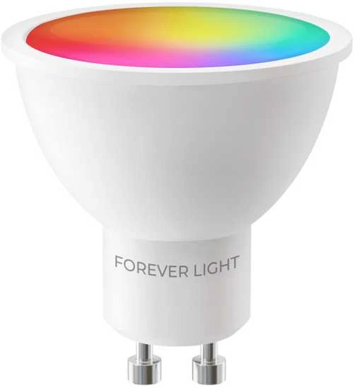Telforceone Forever Light LED Bulb RGB GU10 4.8W 440lm 4000K class F