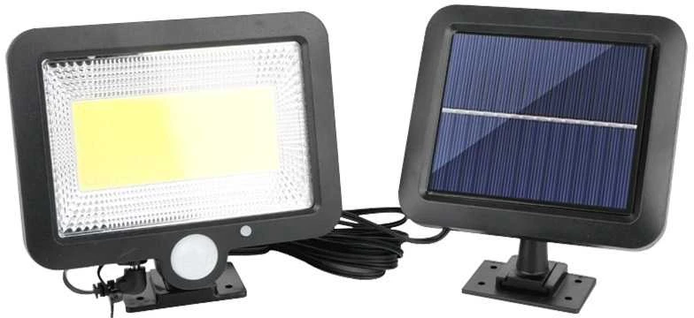 Plastrol SUNARI saulės lempa LED FLS-06 COB PIR 8W 600lm 6000K 1800mAh Li-Ion Forever Light