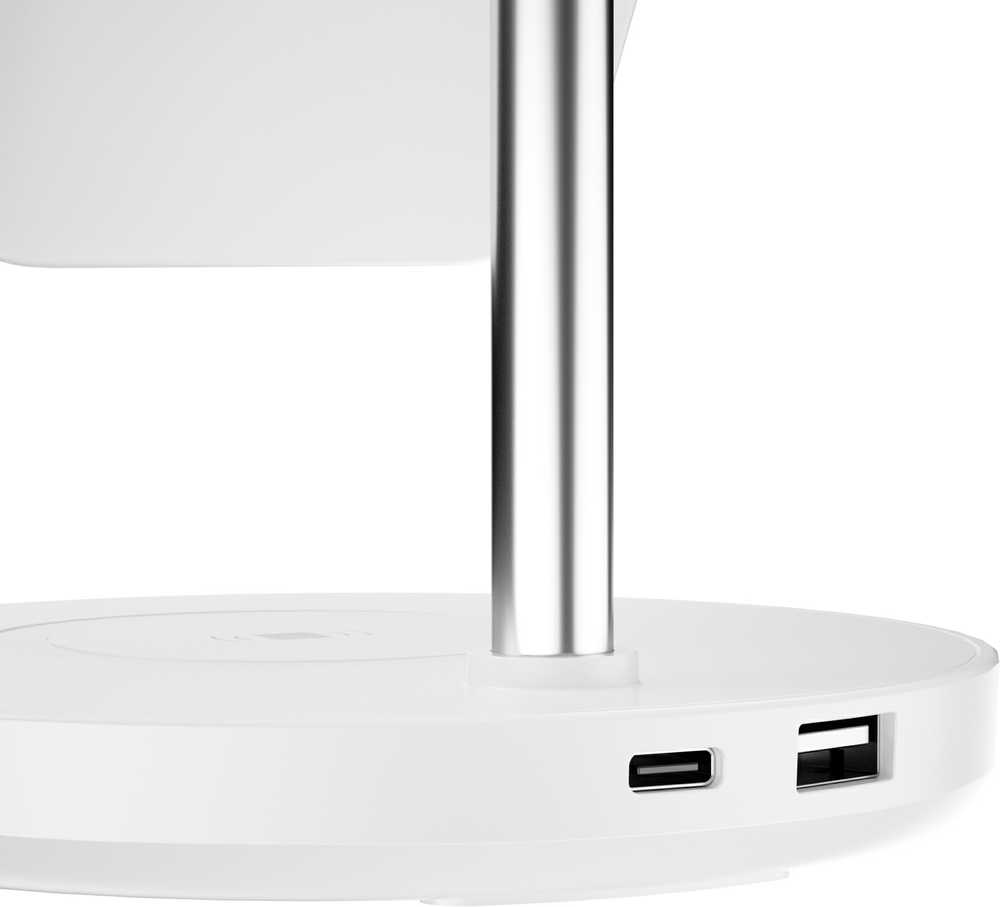 Forever MACS-100 magnetinis belaidis įkroviklis su power bank baltos spalvos 5in1