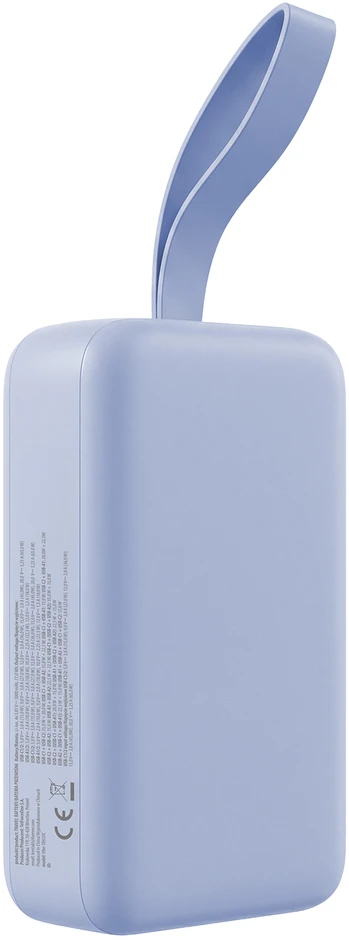 Forever išorinė baterija Vibe-TB65 PD QC 65W 20000 mAh žydra