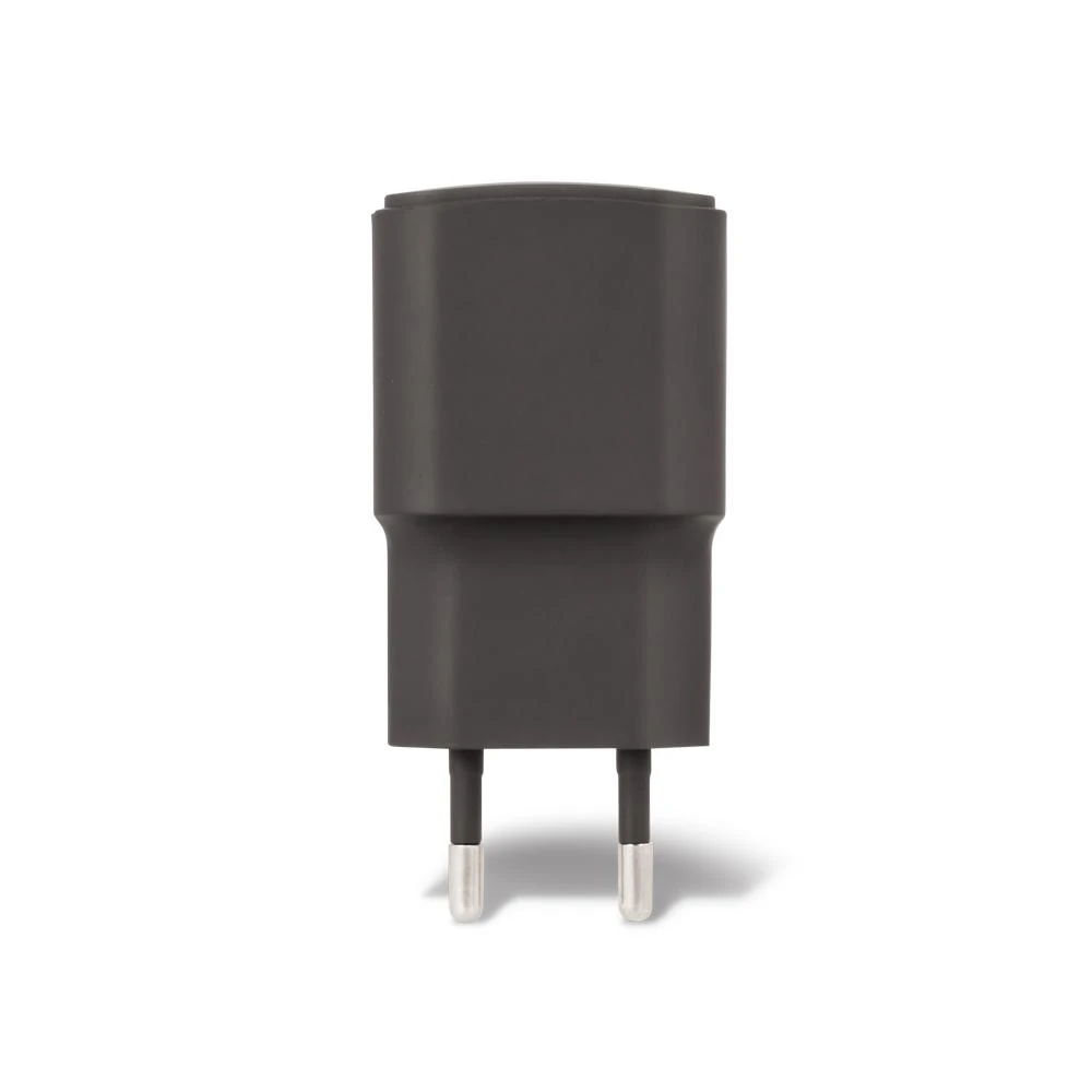 Forever TC-01 įkroviklis 1x USB 2A juodas + USB-C laidas