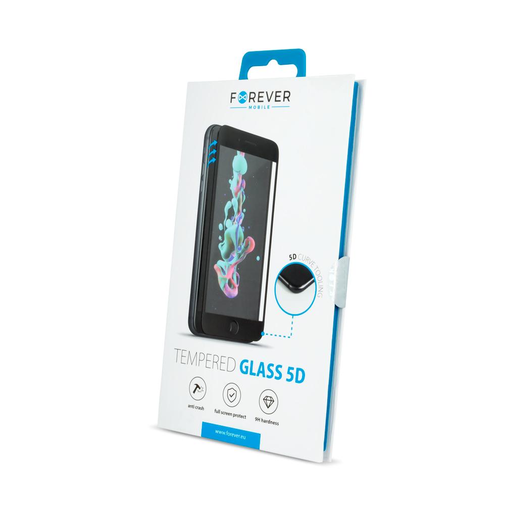 TelForceone Forever grūdintas stiklas 5D, skirtas Samsung Galaxy A72 / A72 5G juodas rėmelis