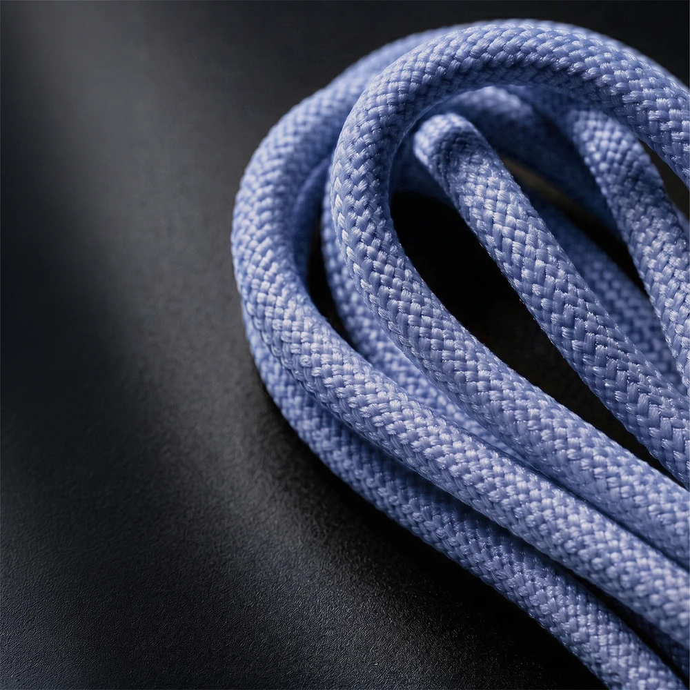 Telforceone Forever Vibe cable USB-C - USB-C 1,0 m 60W sky mėlynas