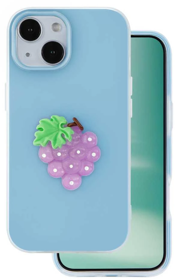 TFO „Fruit“ 2-in-1 dėklas, skirtas „iPhone 14“ 6,1" mėlynas