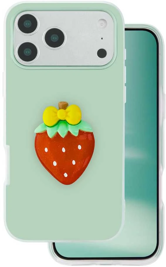 TFO Telforceone „iPhone 17 Pro Max 6,9“ dėklas su vaisių skoniu, žalias