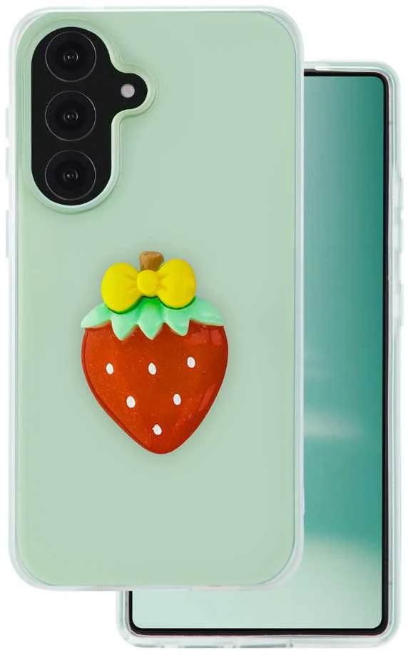 Telforceone „Samsung Galaxy S25“ žalias vaisių 2in1 dėklas