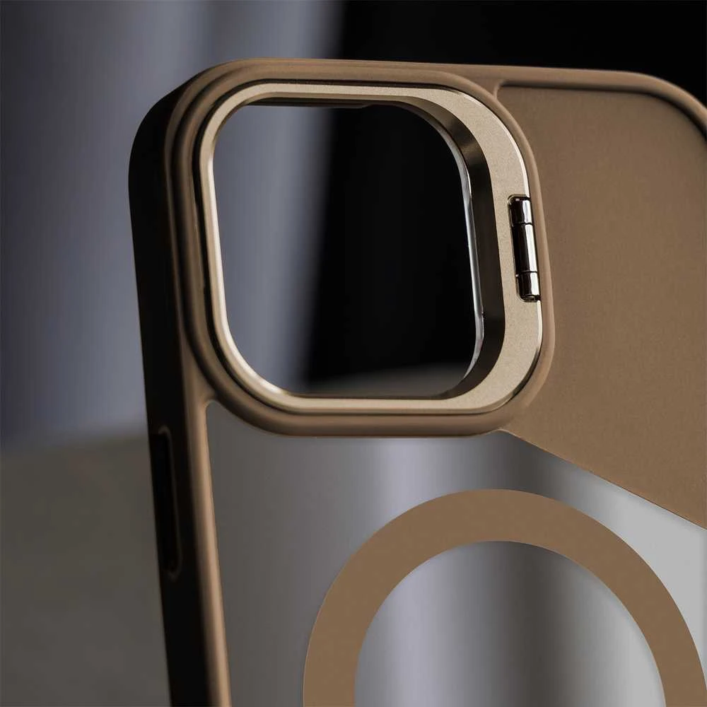 TFO Telforceone „Fusion Mag“ dėklas, skirtas „iPhone 16 Pro 6,3“; rudas