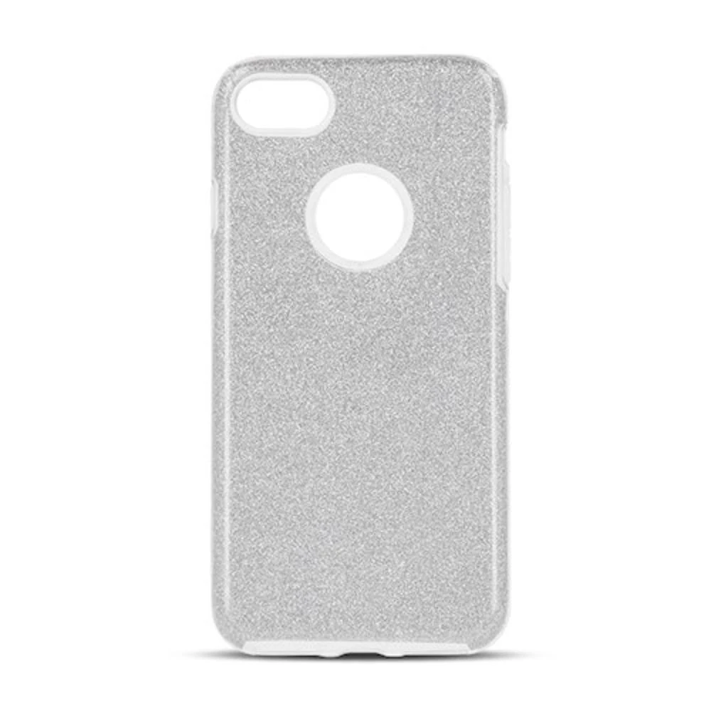 TFO TelForceone Glitter 3in1 dėklas skirtas Xiaomi Redmi Note 9, sidabrinis