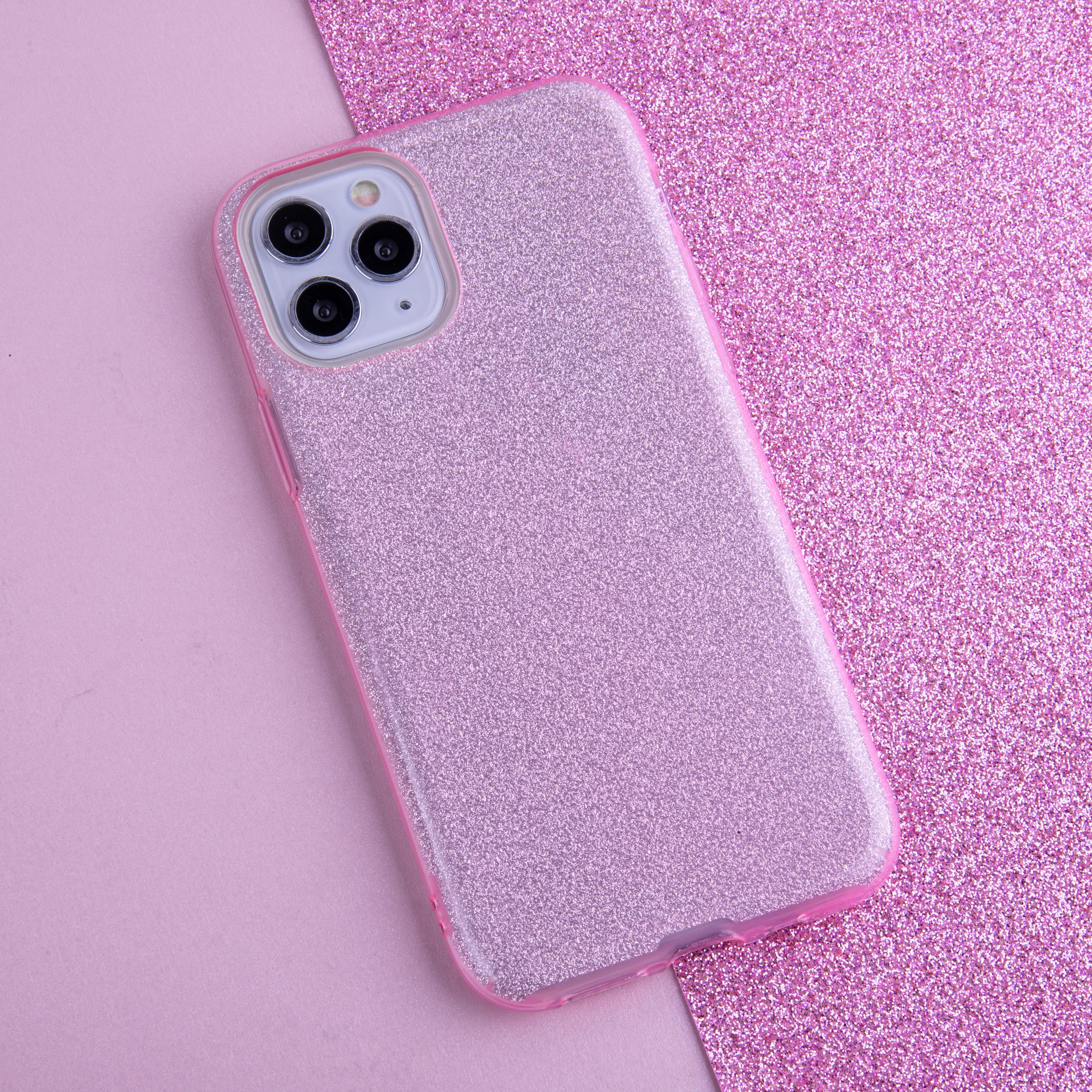 TFO TelForceone Glitter 3in1 dėklas skirtas Samsung Galaxy A13 4G, rožinis