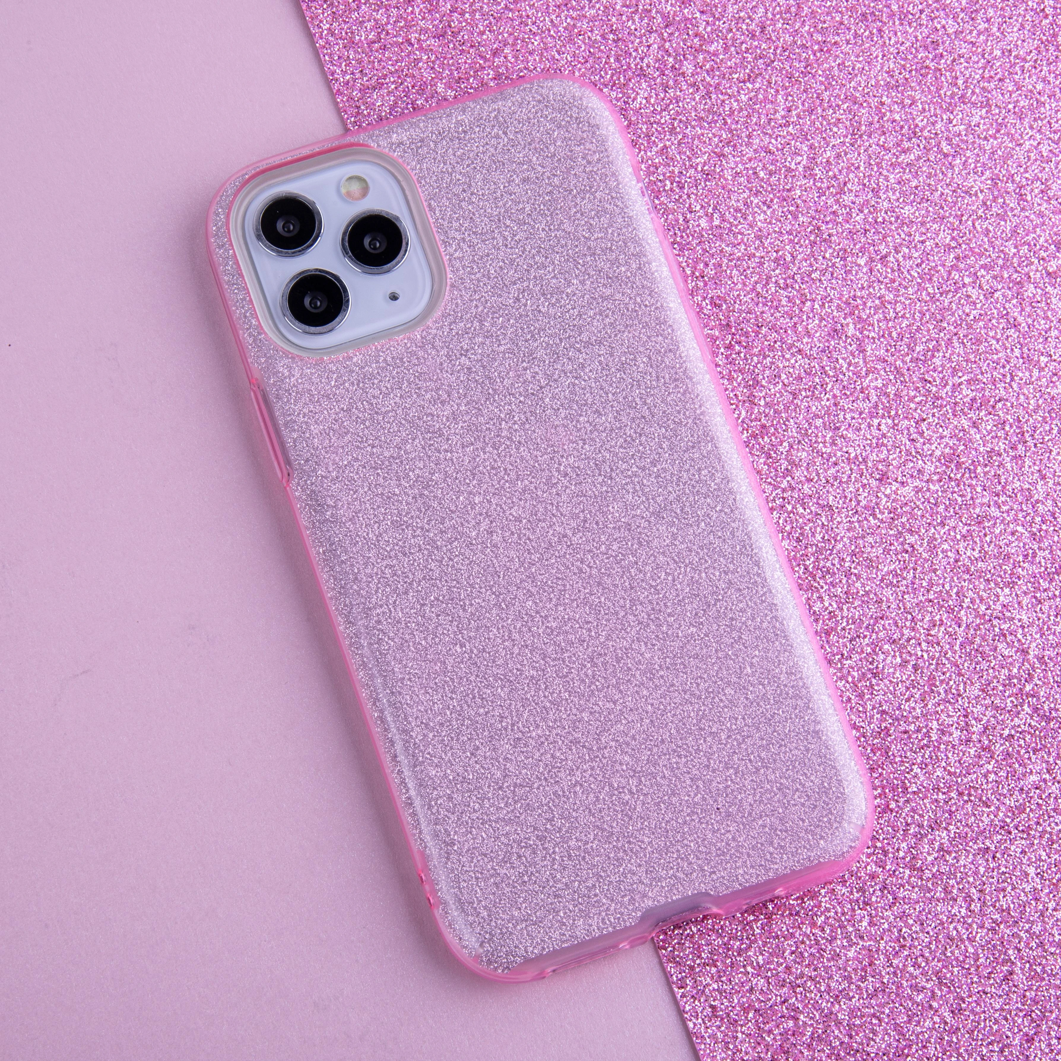 TFO Blizgus 3in1 dėklas, skirtas Xiaomi Redmi Note 12 Pro 4G / Note 11 Pro 4G (Global) / Note 11 Pro 5G (Global), rožinis