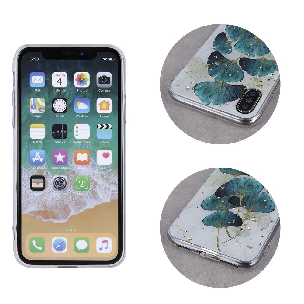 iLike TelForceone Auksu puoštas "Gold Glam" dėklas, skirtas iPhone 11 leaves