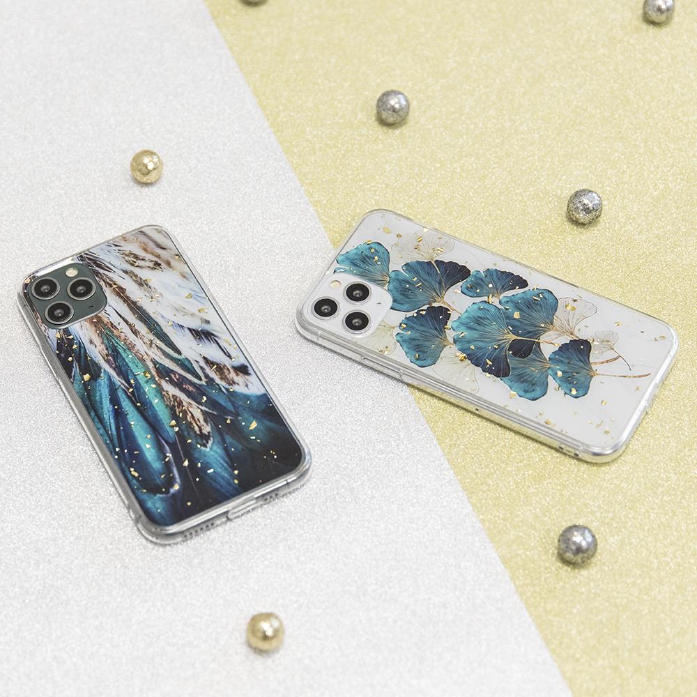 iLike TelForceone Auksinis Glam dėklas skirtas Samsung Galaxy A13 5G / A04S plunksnoms