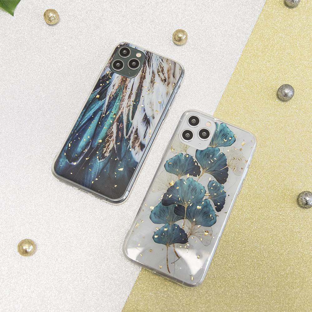 iLike TelForceone Auksinis Glam dėklas skirtas Samsung Galaxy A13 5G / A04S plunksnoms