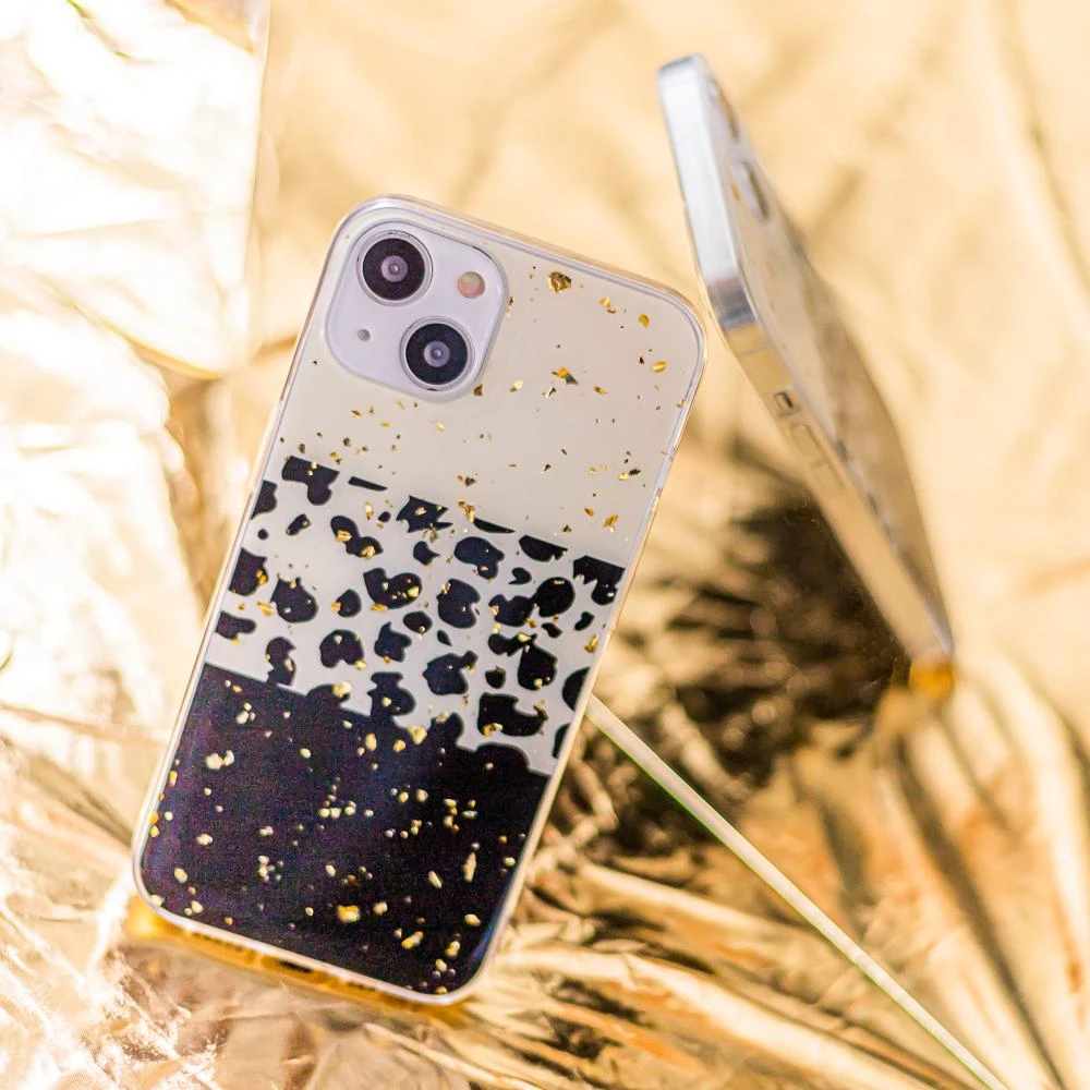 TelForceone Gold Glam dėklas skirtas Samsung Galaxy S21 FE