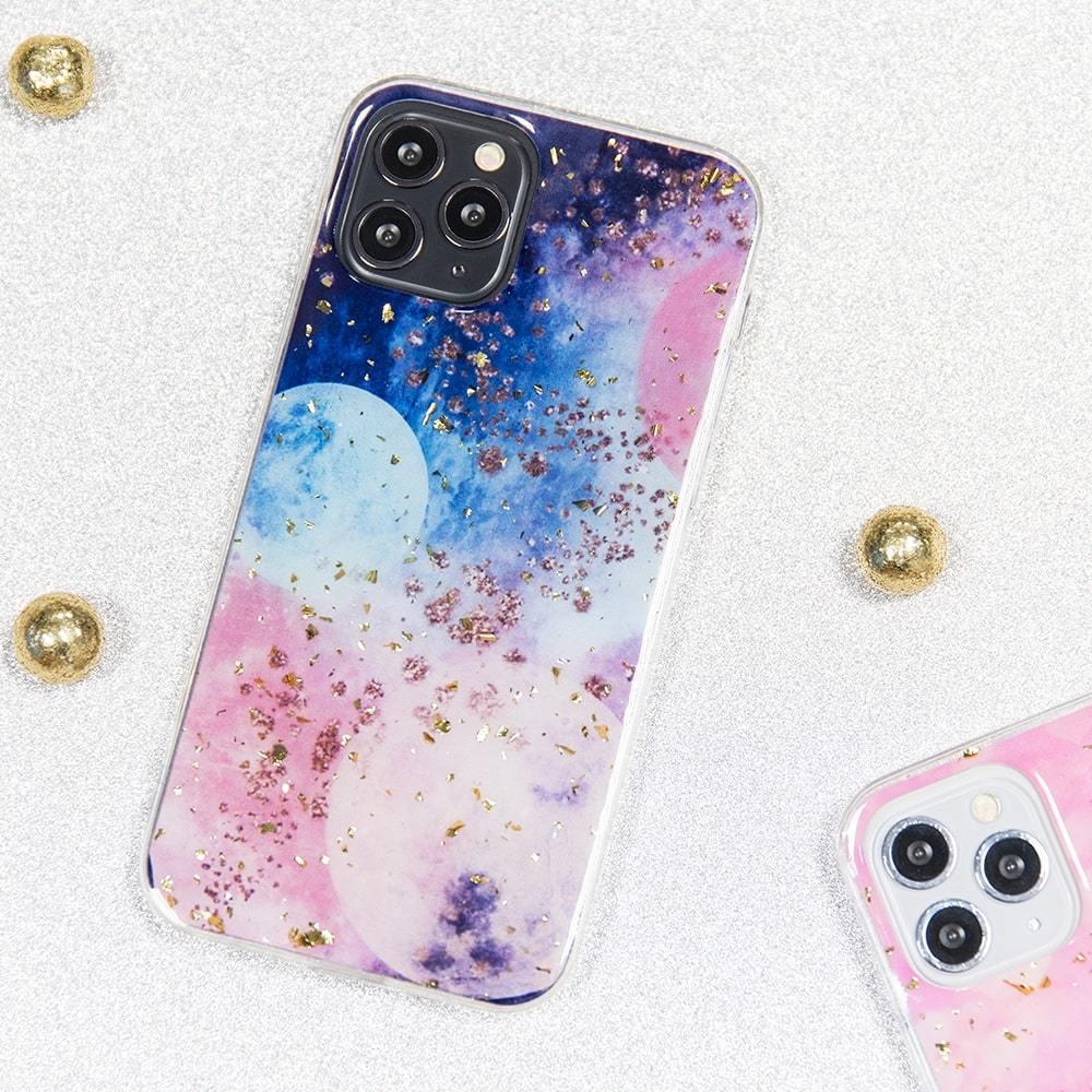 iLike Auksinis Glam dėklas, skirtas Samsung Galaxy A13 5G / A04S galactic