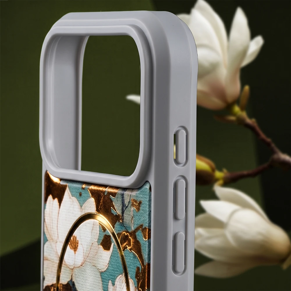 Dėklas Telforceone Golden Autumn case for iPhone 17 Pro / 18 Pro 6,3'' pilkas