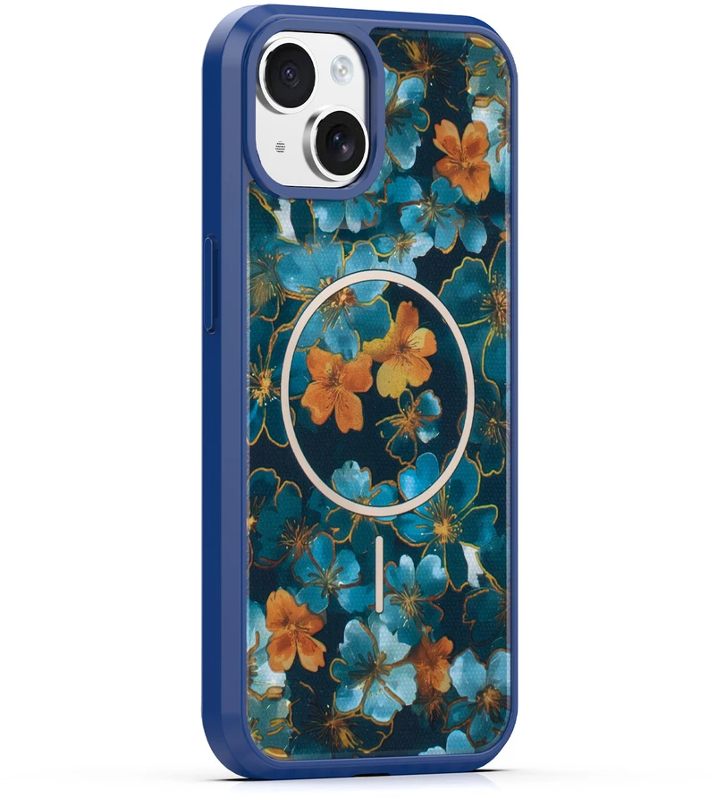 Dėklas Telforceone Golden Autumn case for iPhone 13 6,1" dark mėlynas