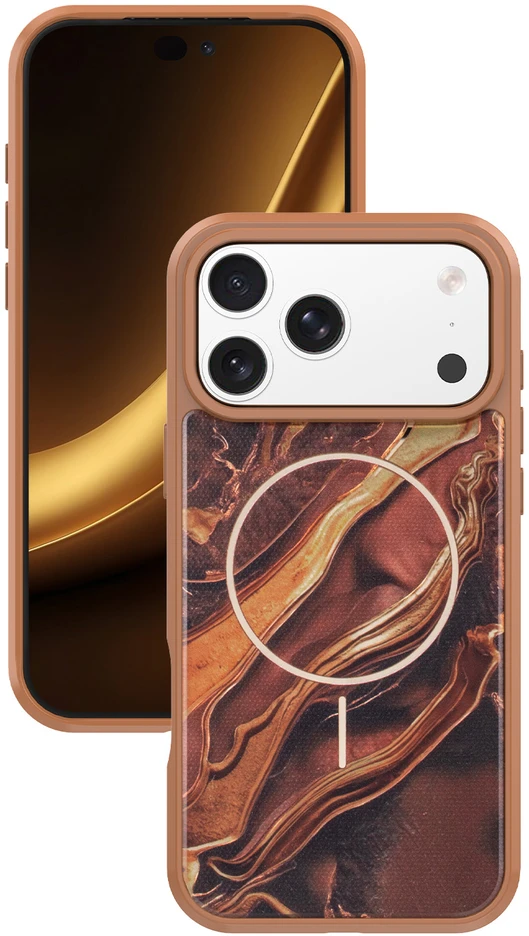 Dėklas Telforceone Golden Autumn case for iPhone 17 Pro / 18 Pro 6,3'' ruda