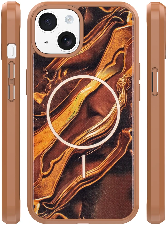 Dėklas Telforceone Golden Autumn case for iPhone 15 6,1" ruda