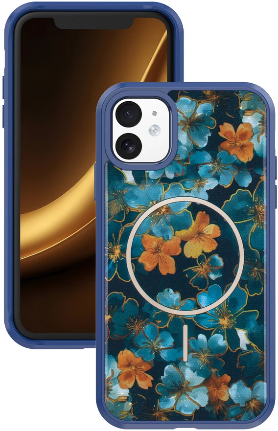 Dėklas Telforceone Golden Autumn case for iPhone 11 dark mėlynas