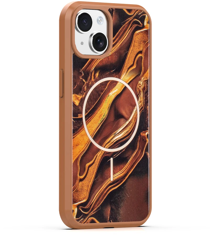 Dėklas Telforceone Golden Autumn case for iPhone 15 6,1" ruda