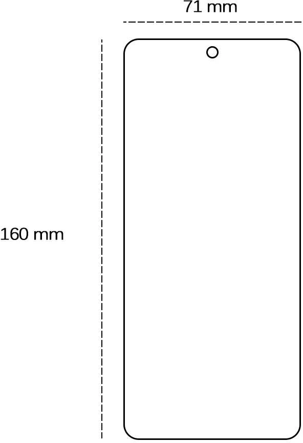 Telforceone Grūdintas stiklas 2,5D skirtas Xiaomi Redmi 12 4G