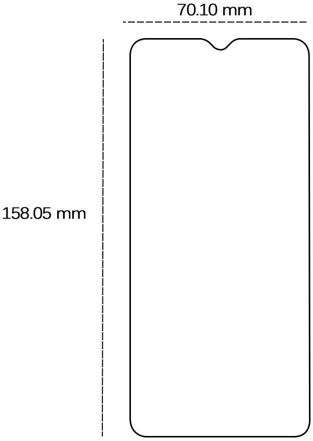 TFO TelForceone Grūdintas 2,5D stiklas, skirtas "Motorola Moto G10 / G10 Power / G30 / G50 5G