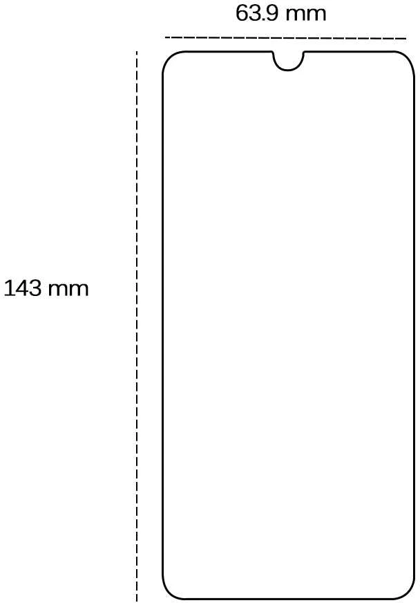 TFO TelForceone Grūdintas 2,5D stiklas, skirtas "Huawei P30 Lite