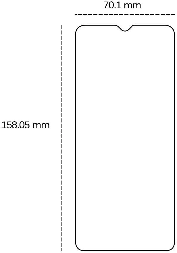 TFO „TelForceone“ grūdintas stiklas 2,5D, skirtas „Sams“