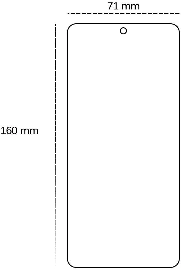 TFO Grūdintas 2,5D stiklas, skirtas Motorola Moto G35 5G
