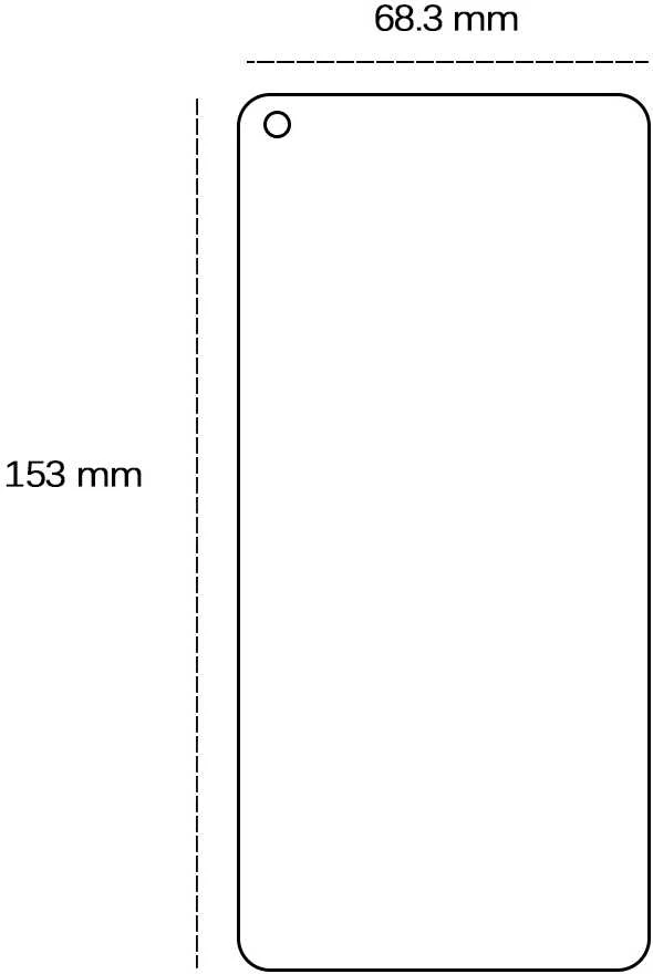 TFO TelForceone Grūdintas 2.5D stiklas, skirtas "Oppo Reno 5 4G" / "Reno 5 5G" / "Reno 5K 5G" / "Find X3 Lite