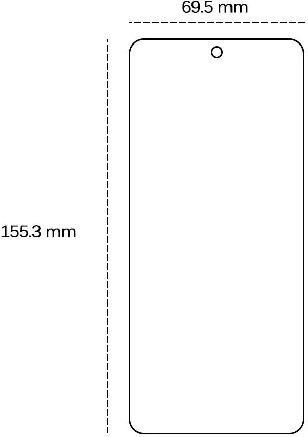 TFO Telforceone Grūdintas stiklas 2,5D, skirtas Xiaomi Redmi Note 13 4G / 5G (pasaulinis)