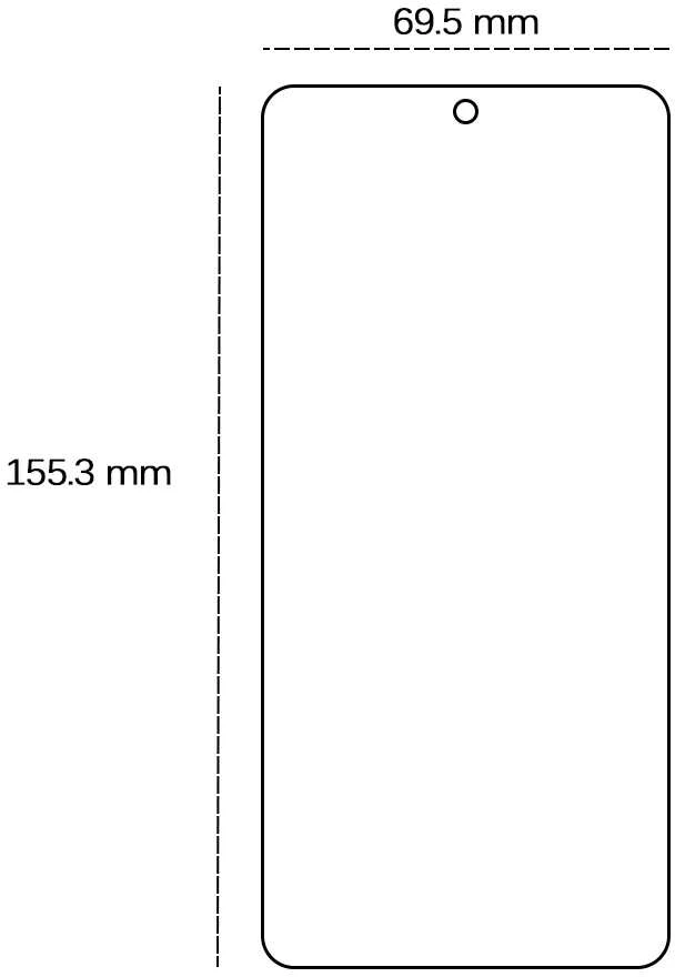TFO TelForceone Grūdintas 2,5D stiklas, skirtas "Motorola Moto G14